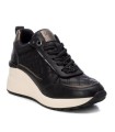 ZAPATILLAS DE PIEL PARA MUJER CARMELA 16184502 NEGRO