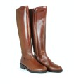 BOTA DE CAÑA ALTA EN PIEL CUERO DANSI MEREDIT 6872