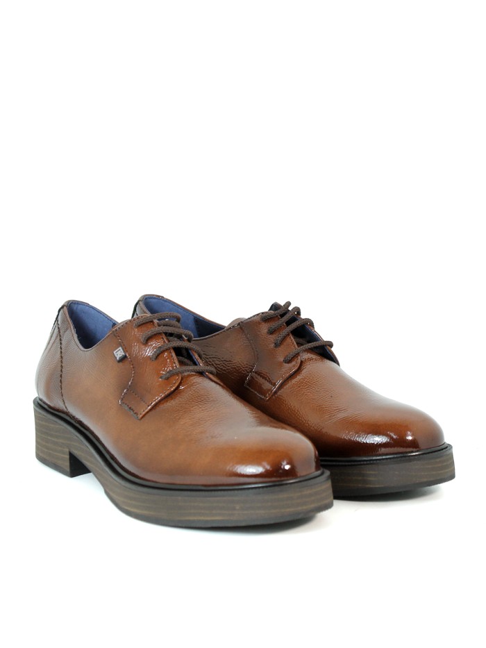 BLUCHER DE CHAROL PARA MUJER DORKING YDALI CUERO D-9387