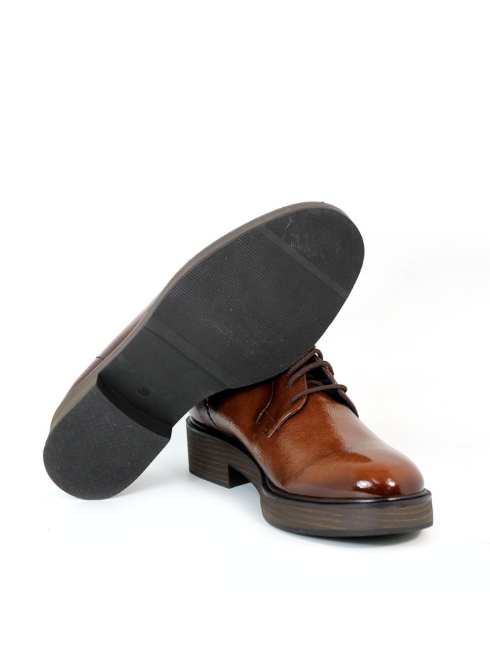 BLUCHER DE CHAROL PARA MUJER DORKING YDALI CUERO D-9387