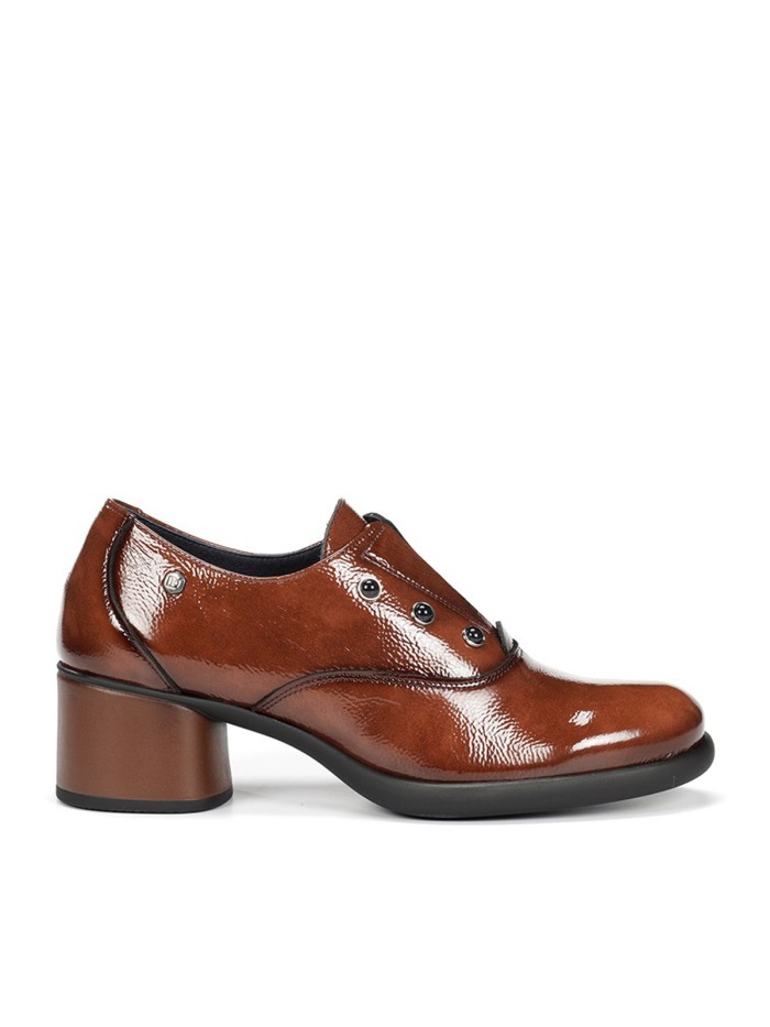 ZAPATO DE TACÓN EN CHAROL DORKING MACY D9376 CUERO