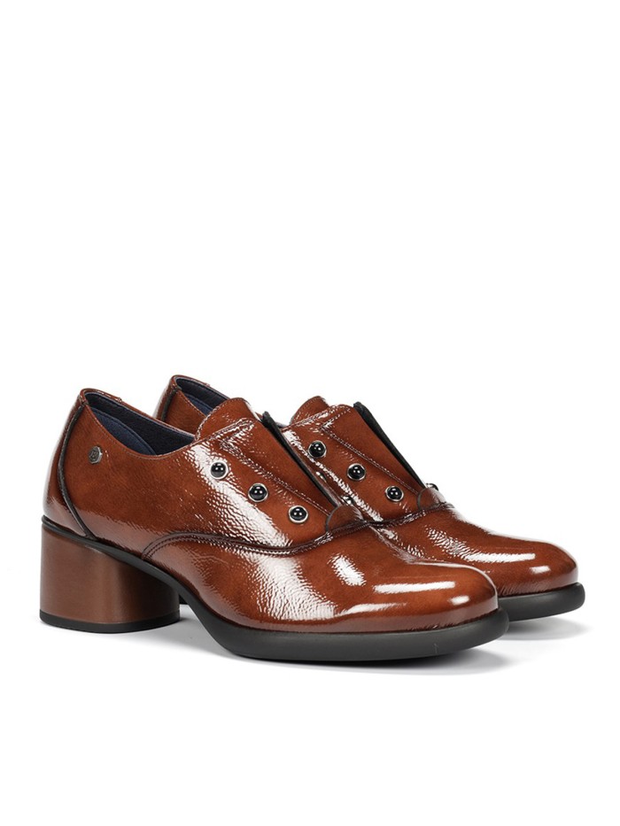 ZAPATO DE TACÓN EN CHAROL DORKING MACY D9376 CUERO