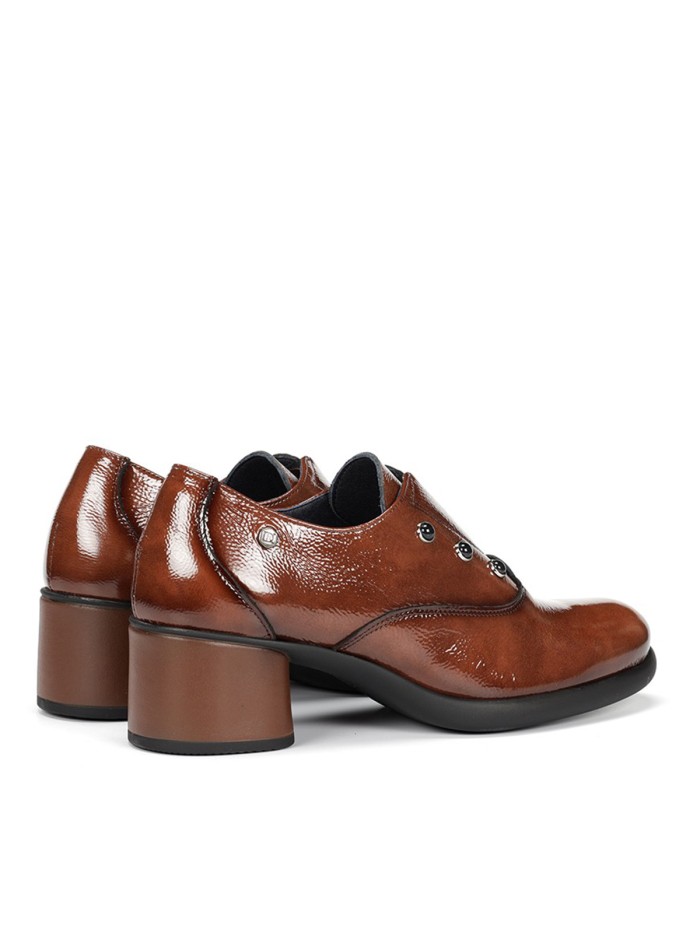 ZAPATO DE TACÓN EN CHAROL DORKING MACY D9376 CUERO
