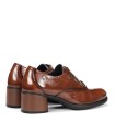 ZAPATO DE TACÓN EN CHAROL DORKING MACY D9376 CUERO