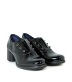 ZAPATOS NEGROS DE TACÓN EN CHAROL DORKING MACY D-9376