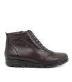 BOTINES CÓMODOS MUJER BURDEOS FLUCHOS SUSAN F0356