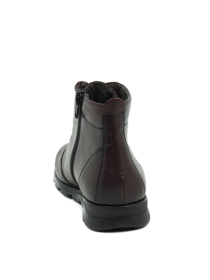 BOTINES CÓMODOS MUJER BURDEOS FLUCHOS SUSAN F0356