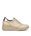 ZAPATO DEPORTIVO CON ELÁSTICOS FLUCHOS LIVE F2096 BEIGE