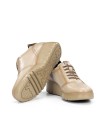 ZAPATO DEPORTIVO CON ELÁSTICOS FLUCHOS LIVE F2096 BEIGE