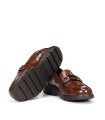 MOCASÍN DE CHAROL MARRÓN FLUCHOS GLADIS F1794