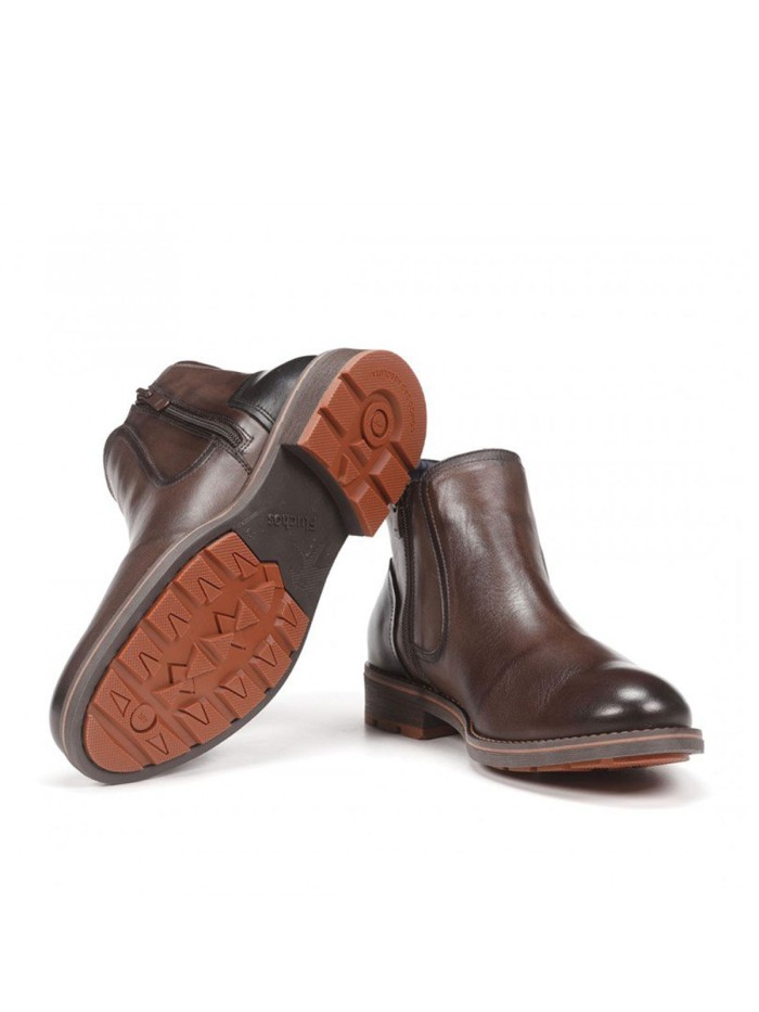 BOTA DE PIEL CHELSEA MARRÓN DE HOMBRE FLUCHOS TERRY F1343