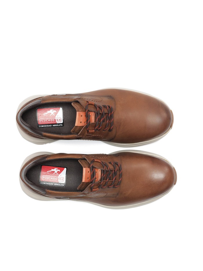 BLUCHER DE PIEL MARRÓN HOMBRE FLUCHOS TRITON F2067