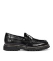 MOCASÍN NEGRO DE PIEL CON ANTIFAZ FLUCHOS LINCON F2058