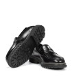MOCASÍN NEGRO DE PIEL CON ANTIFAZ FLUCHOS LINCON F2058