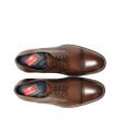 ZAPATO DE PIEL CON CORDONES MARRÓN FLUCHOS ASGARD F1885