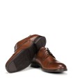 ZAPATO DE PIEL CON CORDONES MARRÓN FLUCHOS ASGARD F1885