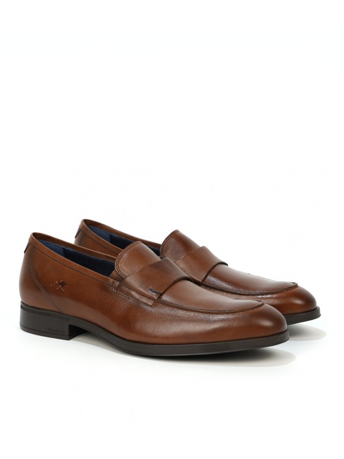 MOCASÍN DE PIEL HOMBRE FLUCHOS HABANA 1890 CAMEL
