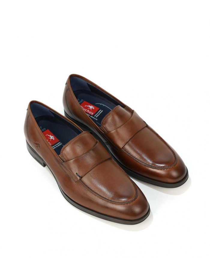 MOCASÍN DE PIEL HOMBRE FLUCHOS HABANA 1890 CAMEL