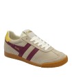 ZAPATILLAS RETRO DE MUJER GOLA ELAN LEATHER CAMEL