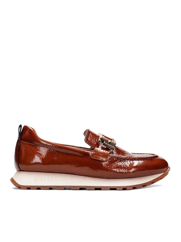 MOCASIN SPORT DE CHAROL PARA MUJER HISPANITAS LOIRA CUERO HI243621