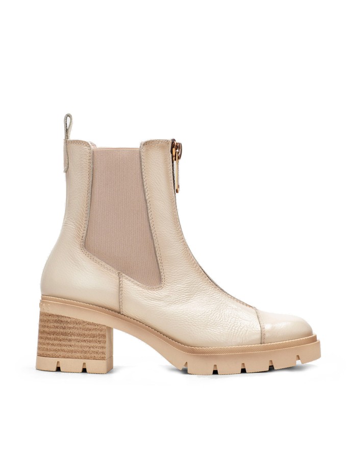 BOTÍN BEIGE DE TACÓN HISPANITAS EVEREST HI243636