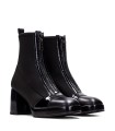 BOTÍN DE PIEL NEGRO DE TACÓN HISPANITAS TOKIO HI243658