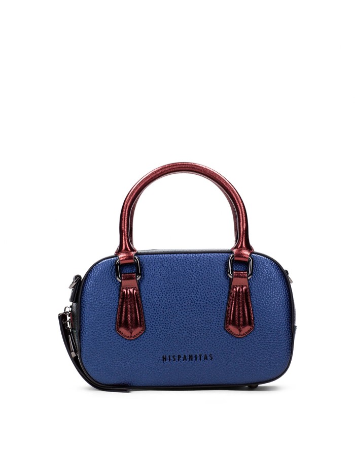 BOLSO ESTILO CAMERA BAG MARINO CON ASA DE MUJER HISPANITAS BI243538