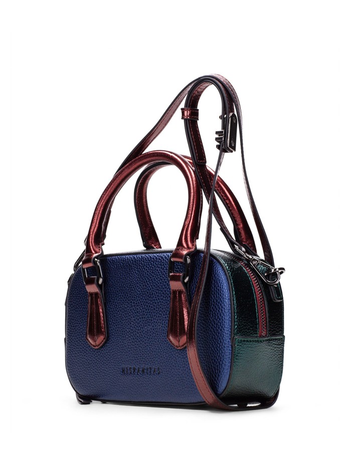 BOLSO ESTILO CAMERA BAG MARINO CON ASA DE MUJER HISPANITAS BI243538