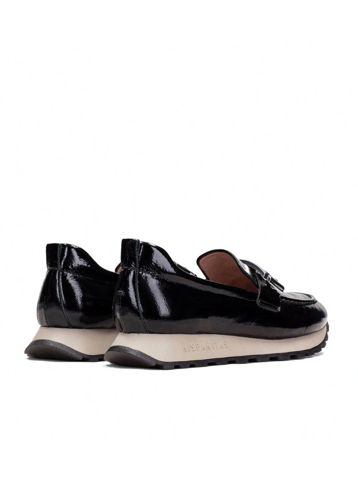 MOCASINES DE CHAROL NEGRO HISPANITAS LOIRA HI243621