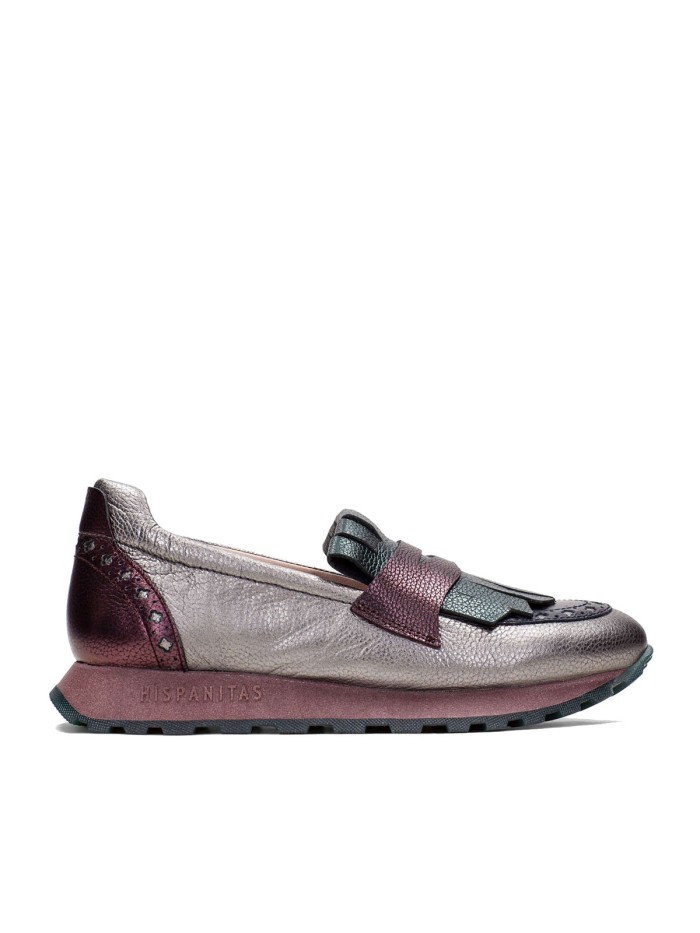 MOCASINES CON FLECOS DE MUJER HISPANITAS LOIRA CHI243509