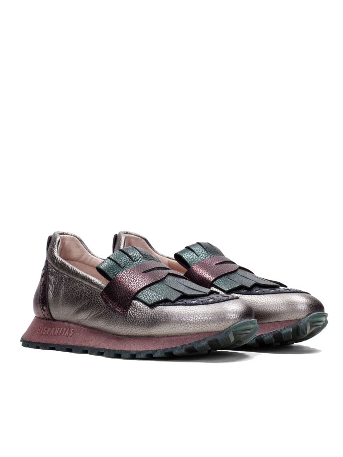 MOCASINES CON FLECOS DE MUJER HISPANITAS LOIRA CHI243509