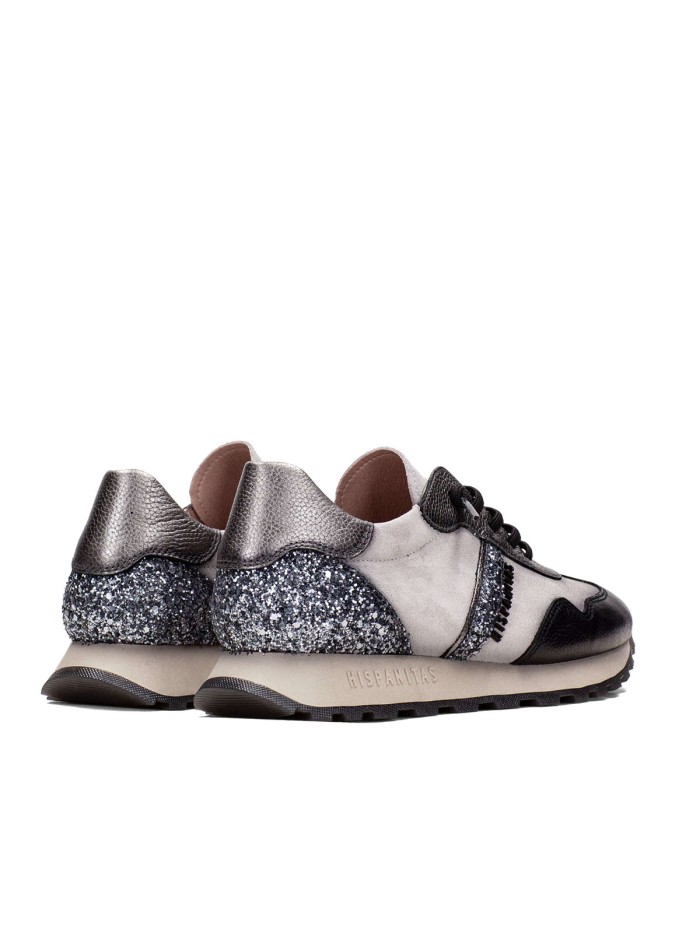 ZAPATILLAS DE CORDONES CON GLITTER HISPANITAS LOIRA CHI243689
