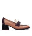 MOCASINES DE TACÓN EN PIEL HISPANITAS BEIGE MILAN CHI243550