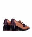 MOCASINES DE TACÓN EN PIEL HISPANITAS BEIGE MILAN CHI243550