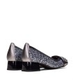 BAILARINA DE TACÓN CON GLITTER HISPANITAS MANILA HI243685 PLOMO