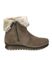 BOTÍN TAUPE DE SERRAJE CON PELO Y GORETEX IGI&CO 66587-44