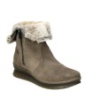 BOTÍN TAUPE DE SERRAJE CON PELO Y GORETEX IGI&CO 66587-44