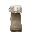 BOTÍN TAUPE DE SERRAJE CON PELO Y GORETEX IGI&CO 66587-44