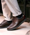 ZAPATOS DE VESTIR CON CORDONES MARRÓN PIKOLINOS BERNA M8J-4183C1
