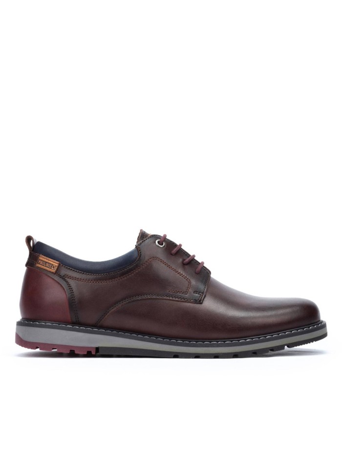 ZAPATOS DE VESTIR CON CORDONES MARRÓN PIKOLINOS BERNA M8J-4183C1
