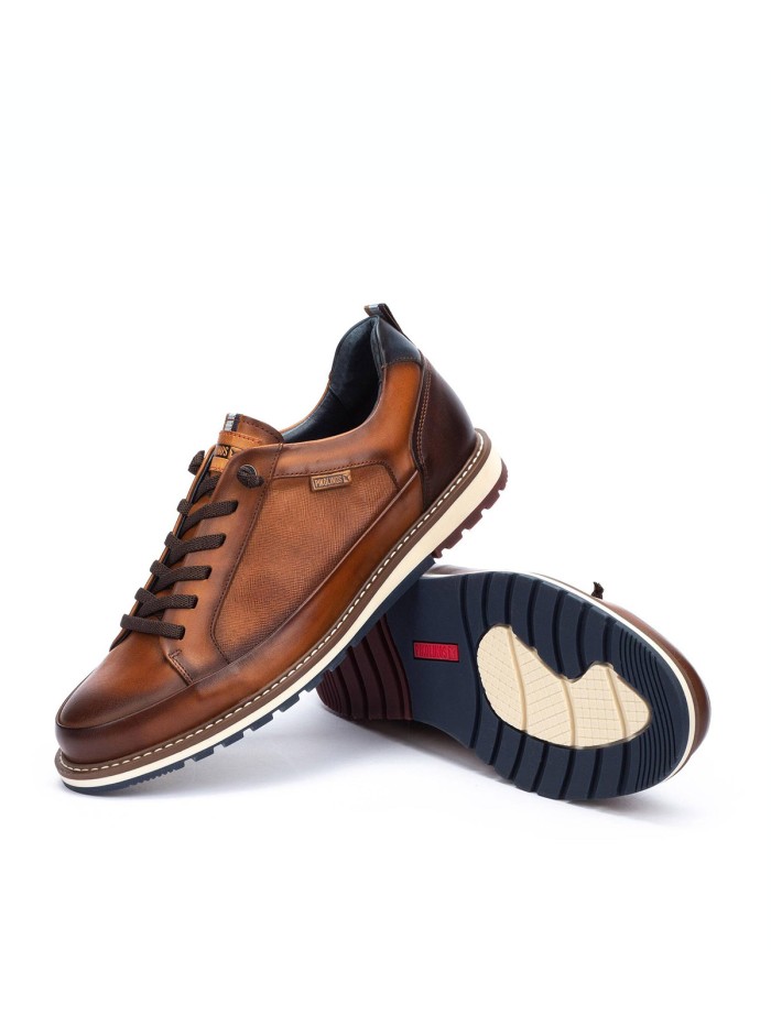 ZAPATOS URBANOS CIERRE ELÁSTICO PIKOLINOS BERNA M8J-6303C1 CUERO