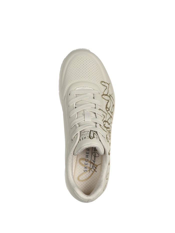 SKECHERS DE CORAZONES x JGoldcrown BLANCO: Uno - Golden Heart 177975