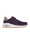 ZAPATILLAS DE MUJER CON CAMARA DE AIRE MORADO SKECHERS Uno - Shimmer Away