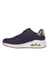 ZAPATILLAS DE MUJER CON CAMARA DE AIRE MORADO SKECHERS Uno - Shimmer Away
