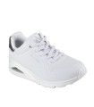 ZAPATILLAS DE MUJER CON CAMARA DE AIRE BLANCO SKECHERS Uno - Shimmer Away