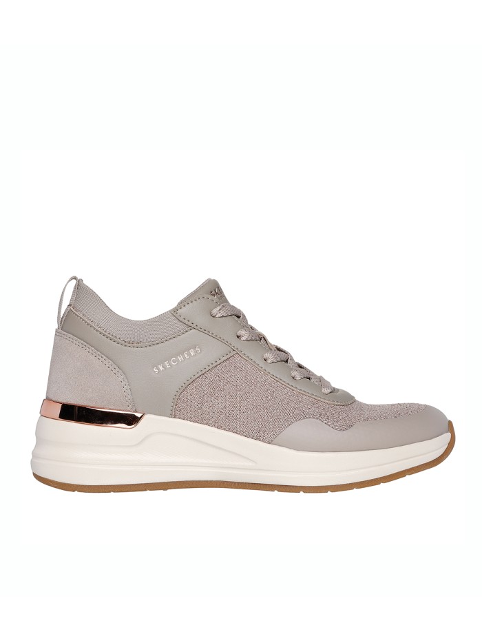 ZAPATILLAS DE CUÑA SKECHERS Billion 2 - Winning Streak 177331 TAUPE