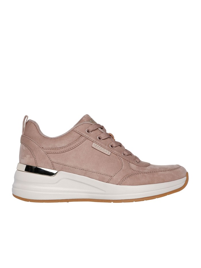 ZAPATILLAS CON CUÑA TAUPE PARA MUJER SKECHERS Billion 2 - Pretty 'N' Plush 177349