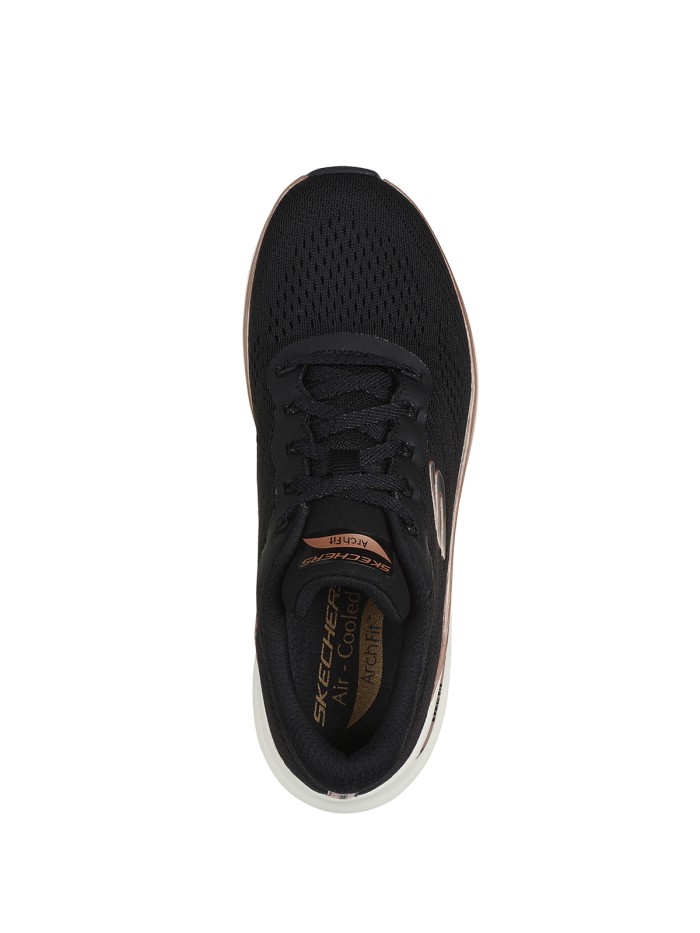 ZAPATILLAS SKECHERS Arch Fit 2.0 - Glow The Distance NEGRO DE MUJER