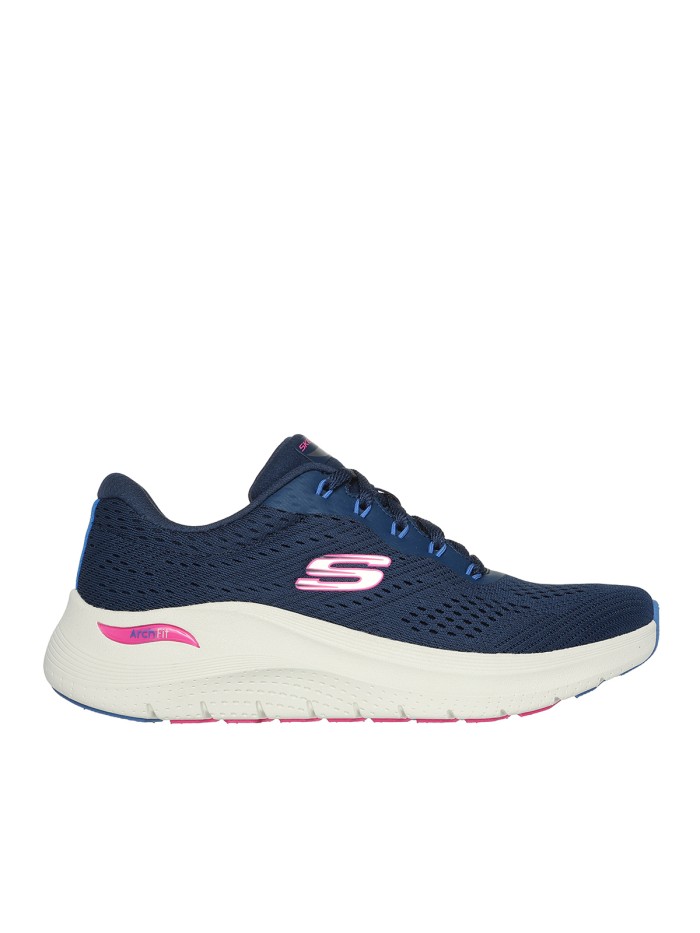 ZAPATILLAS DE MUJER AZUL SKERHCERS Arch Fit 2.0 - Big League 150051
