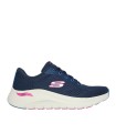 ZAPATILLAS DE MUJER AZUL SKERHCERS Arch Fit 2.0 - Big League 150051